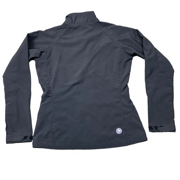 Marmot Soft Shell Jacket Adult Small Womens Black with Team Logo - Picture 12 of 16